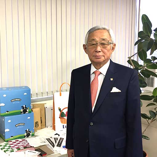 ひかり産業株式会社 代表取締役社長神戸征男さん