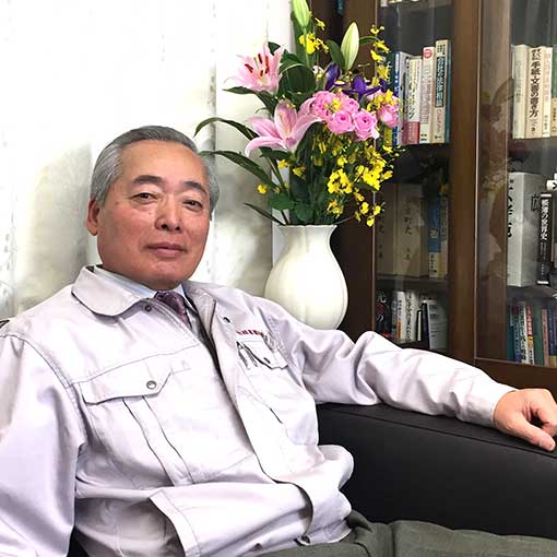 北総電機産業株式会社 代表取締役社長萩原光正さん